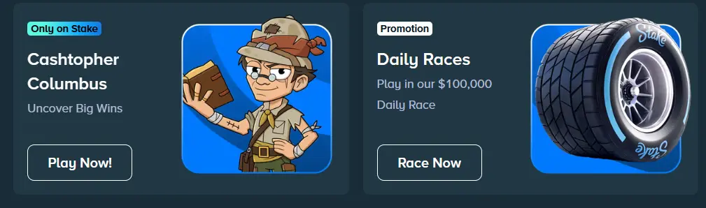 Stake forum challenge cards for Royal Club and Double Down win opportunities.